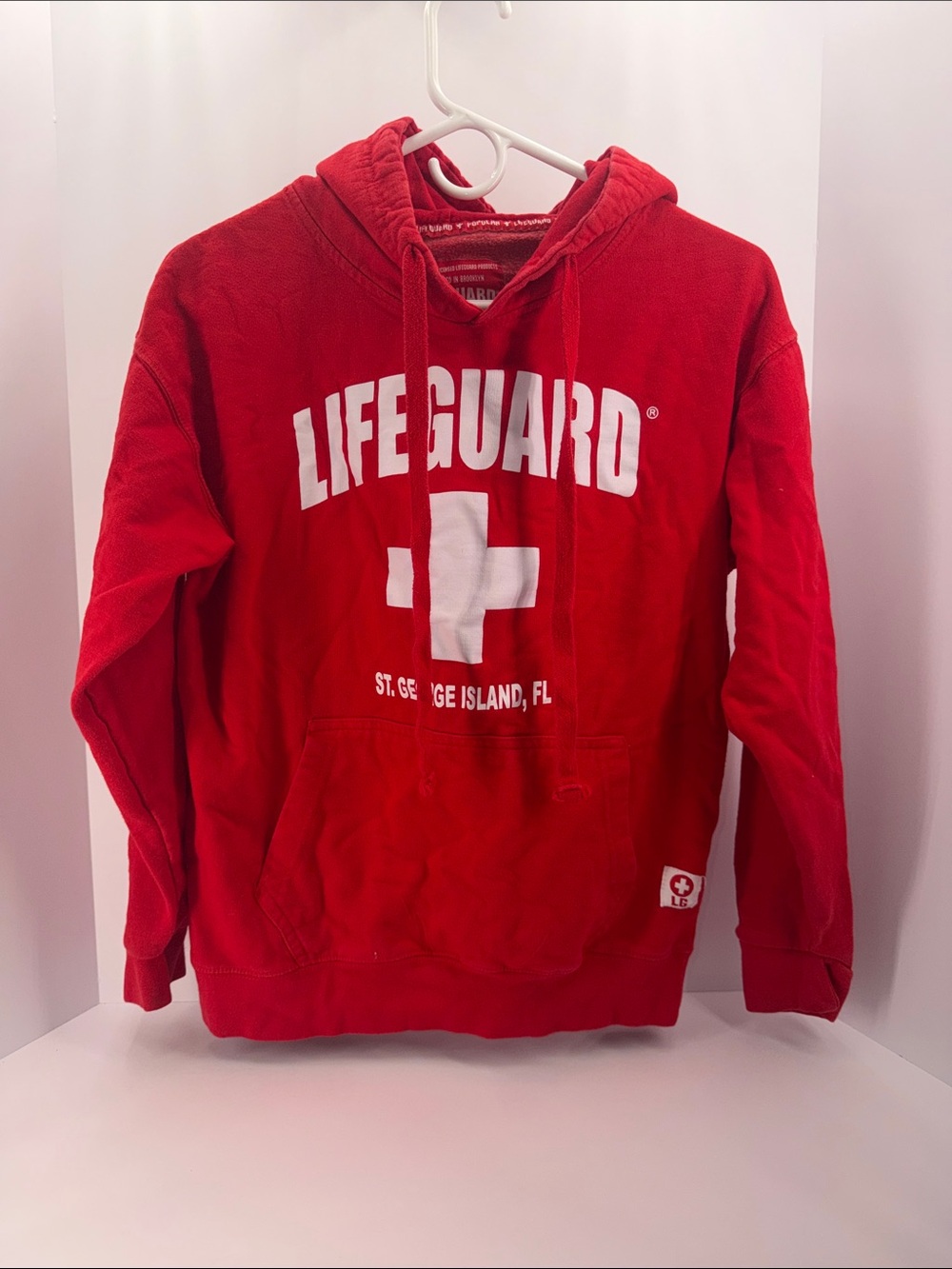 Lifeguard Red Hooded Pullover for Kids